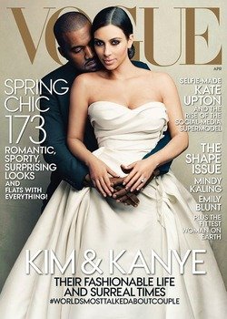 Номер журнала Vogue с Ким Кардашьян побил рекорд продаж