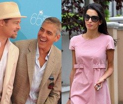 Невеста Клуни невзлюбила Брэда Питта