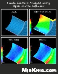 FEA using Open Source Software