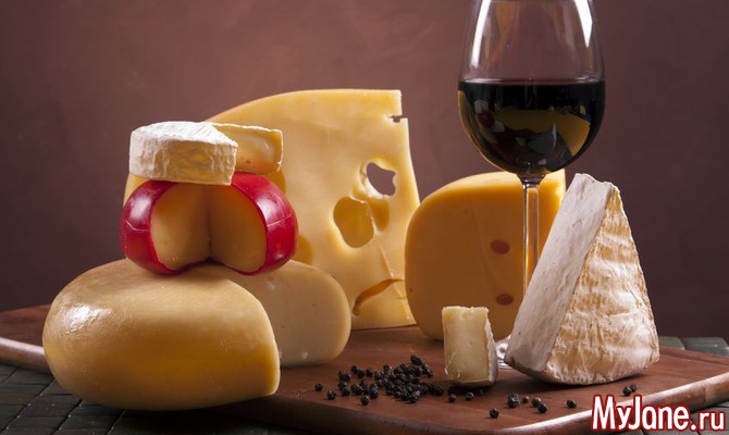Вкусная диета: сыр и вино