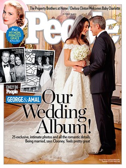 Джордж Клуни и Амаль Аламуддин: первые свадебные фото