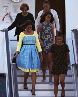 Мишель Обама приехала к детям Кейт Миддлтон не с пустыми руками