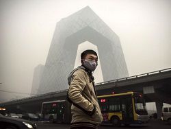 Загрязнение воздуха в Китае убивает в день 4400 человек