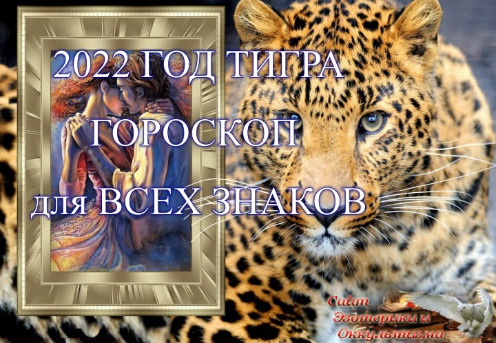 Год Тигра - 2022. Гороскоп для всех знаков Зодиака. Восточный символизм и нумерологический прогноз. Эзотерика - Живое Знание - «Эзотерика»